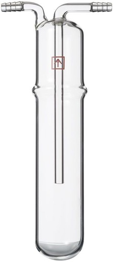 [T1-Coil -SF]  T1 Glass Vacuum Cold Trap with Cooling Coil & 24/40 Joints
